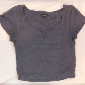 Wild Fable sweet heart cropped tee